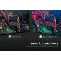 Samsung 85 Inch UHD Crystal 4K Smart TV, Black