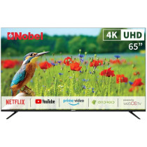 Nobel 4K UHD 65 Inch LED Smart TV, Black