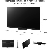 Panasonic 65 Inch 4K HDR OLED Smart TV, Colour