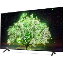 LG 65 Inch OLED 4K Cinema HDR WebOS Smart With ThinQ AI Pixel Dimming Smart TV, Black