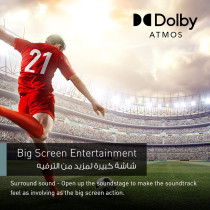 Panasonic 55 Inch 4K HDR UHD Smart Android TV, Black