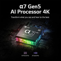 LG 55 Inch 4K Quantum Dot NanoCell Colour Technology a5 Gen5 4K Processor Dimming Pro QNED7S Series Smart TV, Black