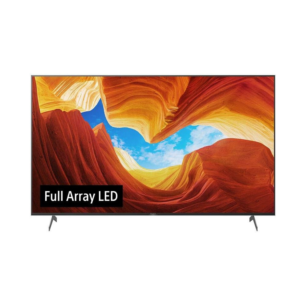 Sony KD 85X9000H Smart TV Android TV 85 inch Full Array LED 4K Ultra HD High Dynamic Range HDR X90H Series, Black