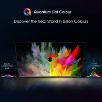 Hisense 65 Inch TV QLED Series 4K Uhd Dolby Vision HDR 60Hz Refresh Rate With Youtube Netflix Freeview Play Shahid VIP OSN HDMI 2.1 And Bluetooth TUB Certificated - 65A7GQE
