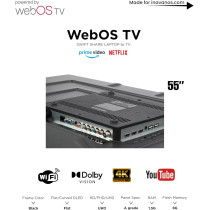 AVANOS 55-Inch Smart LED WebOS TV, 4K UHDR, Air Play, Dolby Audio, Magic Remote