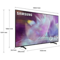 Samsung 85 Inch TV QLED 4K Smart TV, QA85Q60ABUXZN