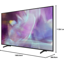 Samsung 85 Inches Q60A QLED 4K Smart TV, Silver, QA85Q60AAUXZN