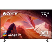 Sony BRAVIA 75 inch 4K UHD Smart TV, Google TV, KD-75X80L Bundle with Sony HT-S400 2.1ch Soundbar, Wireless Subwoofer, Dolby Digital, 330W