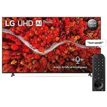 LG 86 Inch TV UP80 Series Cinema Screen Design 4K Cinema HDR WebOS Smart With ThinQ AI, 86UP8050PVB