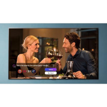LG 86 Inch TV UP80 Series Cinema Screen Design 4K Cinema HDR WebOS Smart With ThinQ AI, 86UP8050PVB