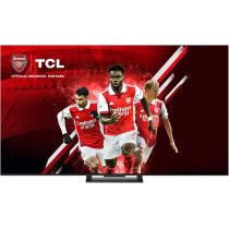 TCL 75 Inch 4K Ultra HD QLED Smart TV, 75C745 (2023 Model) + Free Breeva A5 Air Purifier, Black