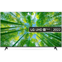 LG 50 Inch TV UQ8000 Series Cinema Screen Design 4K Active HDR WebOS Smart AI ThinQ - 50UQ80006LD-AMAE