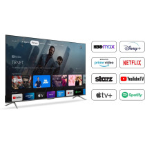 TCL 138.7 cm (55 inches) 4K Ultra HD Smart QLED Google TV 55C635 (Black)
