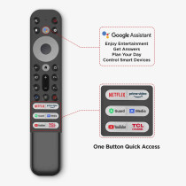 TCL 138.7 cm (55 inches) 4K Ultra HD Smart QLED Google TV 55C635 (Black)