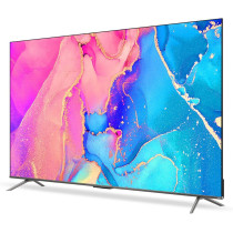 TCL 138.7 cm (55 inches) 4K Ultra HD Smart QLED Google TV 55C635 (Black)