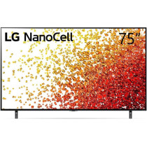 LG 75 Inch TV Cinema Screen Design 4K HDR WebOS Smart With ThinQ AI Full Array Dimming Pro, 75NANO90VPA