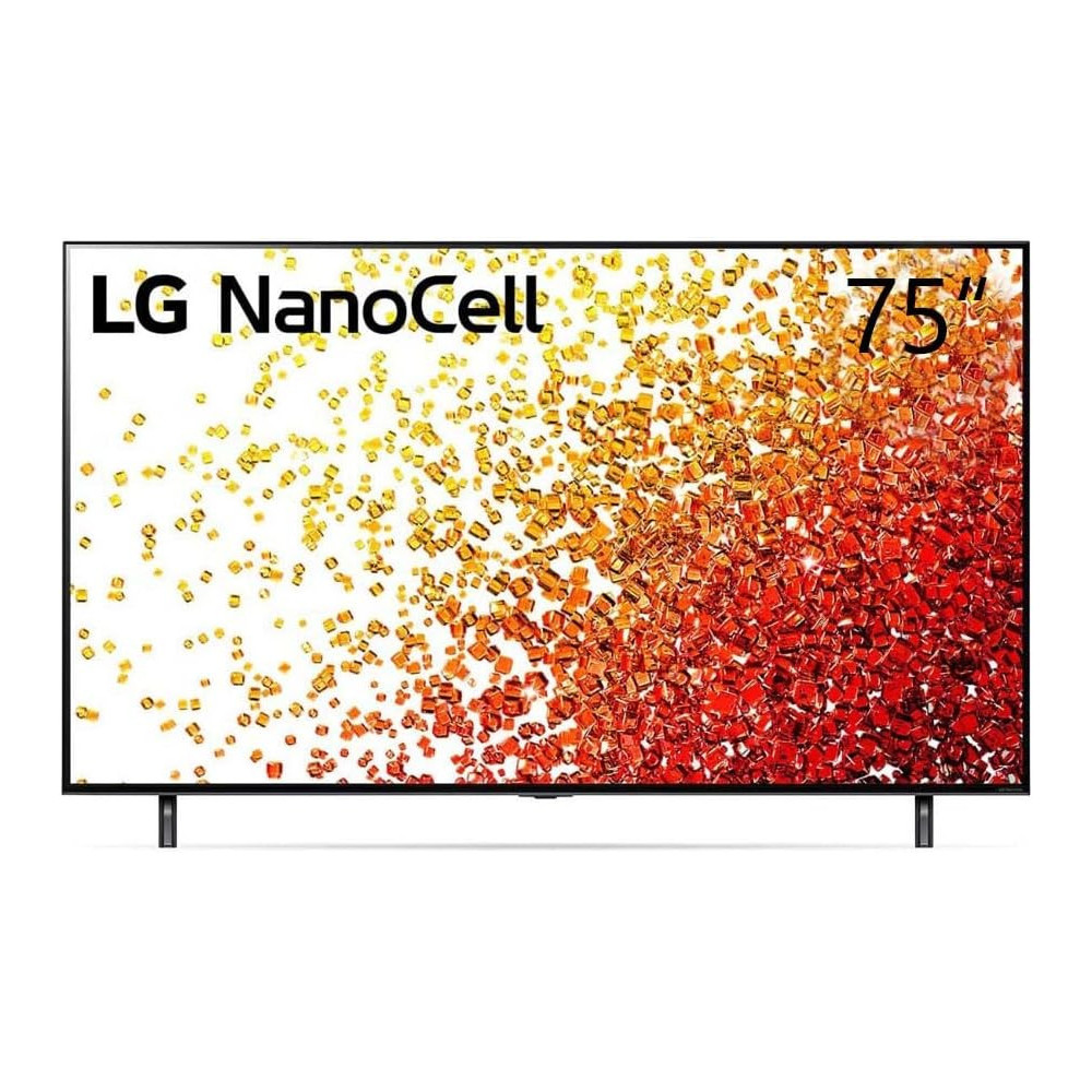 LG 75 Inch TV Cinema Screen Design 4K HDR WebOS Smart With ThinQ AI Full Array Dimming Pro, 75NANO90VPA