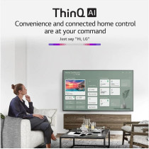 LG 75 Inch TV Cinema Screen Design 4K HDR WebOS Smart With ThinQ AI Full Array Dimming Pro, 75NANO90VPA
