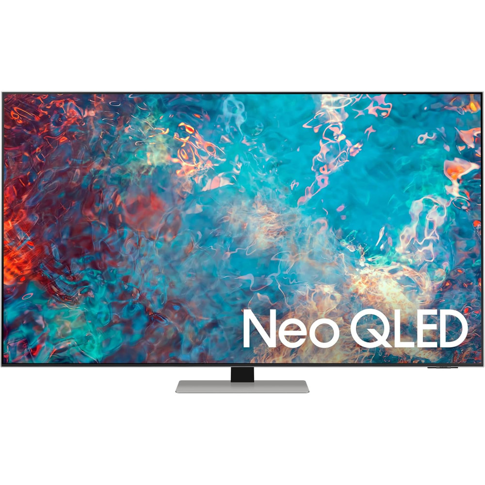 Samsung 85 Inches QN85A Neo QLED 4K Smart TV (2021), Silver, QA85QN85AAUXZN