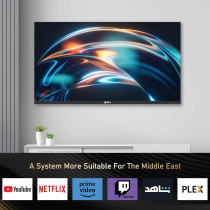 SPJ 55 Inch 4K Ultra HD LED Smart WebOS TV, Dolby Audio, Magic Remote, Apple AirPlay, WIFI/HDMI/USB Ports, WebOS Smart TV, Apps - YouTube/Netflix/Prime Black, 4KS55BLX