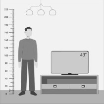 TORNADO FHD Shield Smart TV 43 Inch Built-In Receiver, 43ES9300E-A