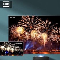 Hisense 100 inch 100L5 UHD SMART LASER TV, Black