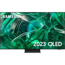 Samsung 55 Inch S95C 4K OLED HDR Smart TV (2023) OLED TV With Quantum Dot Colour, Anti Reflection Screen, Dolby Atmos Surround Sound, 144hz Gaming Software and Laserslim Design With Alexa