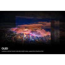Samsung 55 Inch S95C 4K OLED HDR Smart TV (2023) OLED TV With Quantum Dot Colour, Anti Reflection Screen, Dolby Atmos Surround Sound, 144hz Gaming Software and Laserslim Design With Alexa