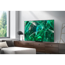 Samsung 55 Inch S95C 4K OLED HDR Smart TV (2023) OLED TV With Quantum Dot Colour, Anti Reflection Screen, Dolby Atmos Surround Sound, 144hz Gaming Software and Laserslim Design With Alexa
