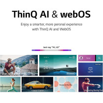 LG QNED 806 series 65Inch TVes 4K Quantum Dot & Nanocell 120Hz Smart TV with ThinQ AI, Black