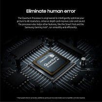 Samsung Smart TV, QLED, 65 Inch Titan Gray, Quantum Processor 4K, Motion Enhancement, HDR10+, QA65Q70C