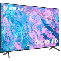 Samsung Smart TV, Crystal UHD, 65 Inch, Black, Crystal Processor 4K, Smart Hub, Object Tracking Sound Lite, UA65CU7000