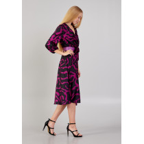 Mid-Length Midi Satin Column Regular Casual Dress