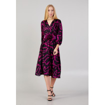 Mid-Length Midi Satin Column Regular Casual Dress