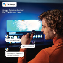 Philips 50Inch 4K Smart Google TV 7100 Series 50PUT7129/56, Dolby Vision/HDR 10/HLG, HDMI 2.1, Google Voice Assistant, Youtube, Netflix, Shahid