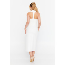 Sleeveless Midi Polyester Column Regular Casual Dress