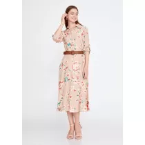 Mid-Length Midi Crepe...
