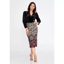 Mid-Length Midi Velvet...