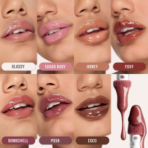 Huda Beauty Faux Filler Extra Shine Lip Gloss, Sugar Baby, 3.9Ml