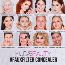 Huda Beauty Fauxfilter Luminous Matte Liquid Concealer, Vanilla Swirl 3.1