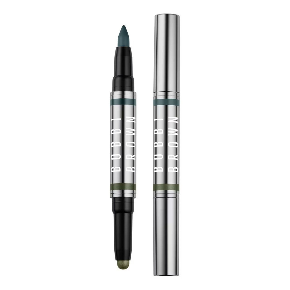 Bobbi Brown Long-Wear Cream Shadow And Kohl Liner, Smoked Jade And Petrol