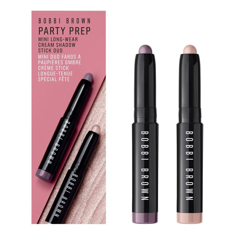 Bobbi Brown Party Prep Mini Long-Wear Cream Shadow Stick Duo, Set