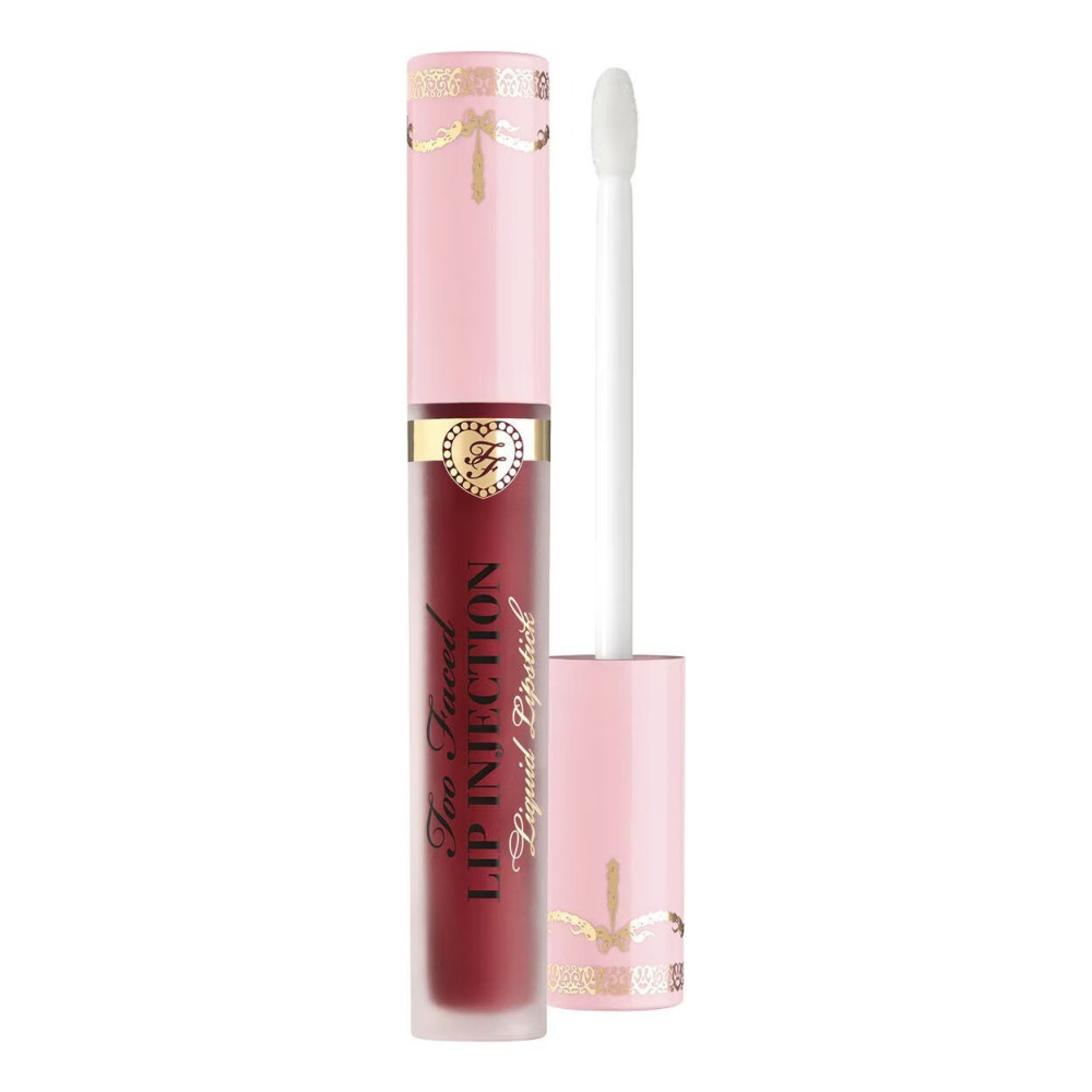 Too Faced Lip Injection Liquid Lipstick, Boom Boom Pow, 3 Ml