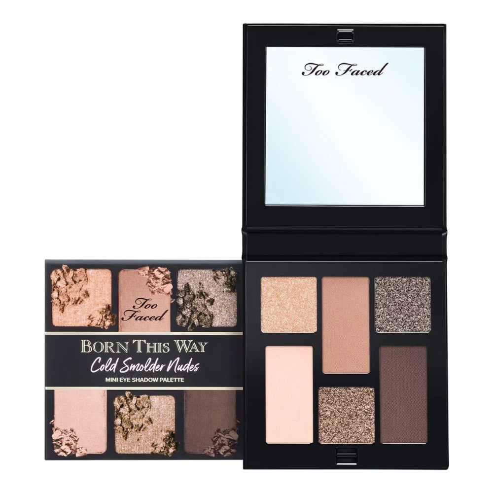 Too Faced Born This Way Complexion-Inspired Mini Eye Shadow Palettes, Cold Smolder Nudes (5.70G)
