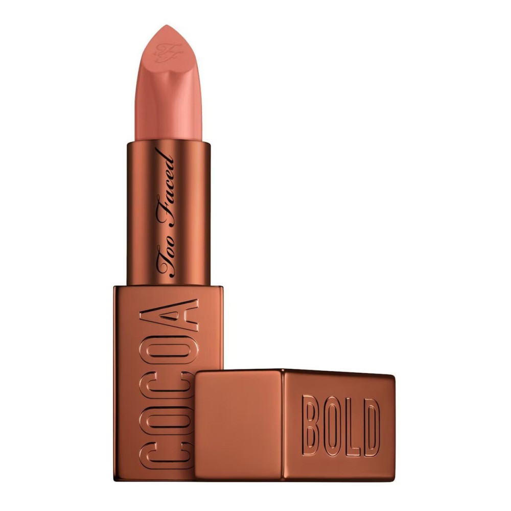 Too Faced Cocoa Bold Lipstick Em-Power Cream Lipstick, Hot Chocolate