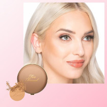 Too Faced Chocolate Soleil Bronzer - Buildable Powder Matte Finish, Milk Chocolate