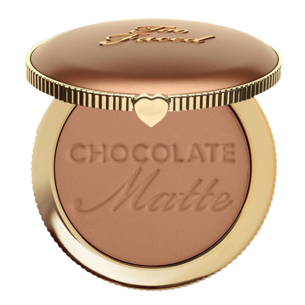 Too Faced Chocolate Soleil Bronzer - Buildable Powder Matte Finish, Chocolate