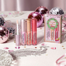 Too Faced Plump And Pretty Kisses: Travel Size Lip Plumper Gloss Trio Set