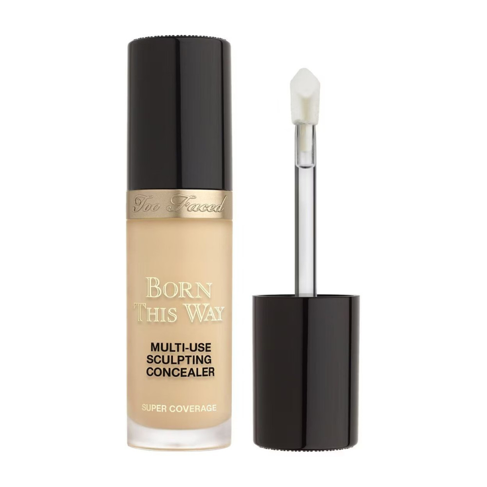Too Faced Born This Way Super Coverage Concealer - Multi-Use Sculpting Concealer, Shortbread, 13.5 Ml