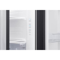 Samsung 640 Liters Side By Side Refrigerator, GreyBlack Rs64R5331B4